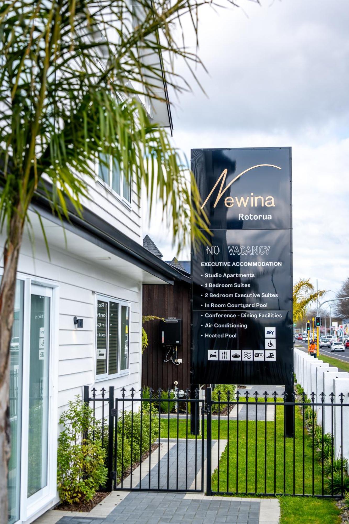 Newina Rotorua Hotel Exterior foto